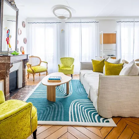 Apartment Jardin Du Luxembourg Design Paris